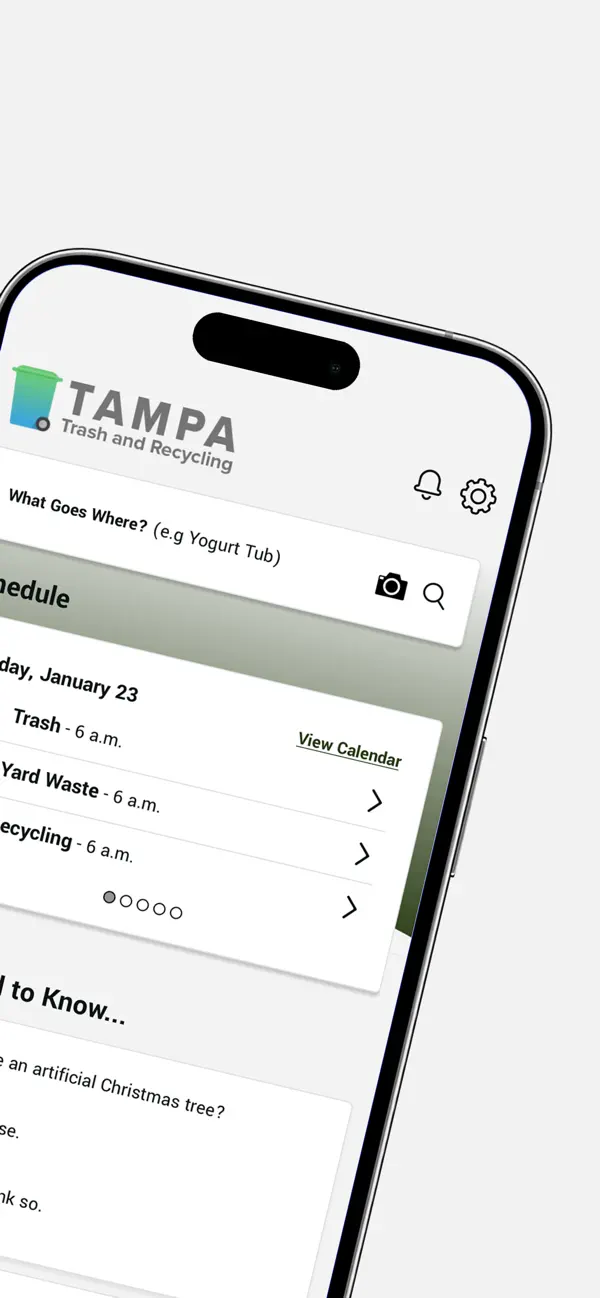 Screenshot #2 pour Tampa Trash and Recycling