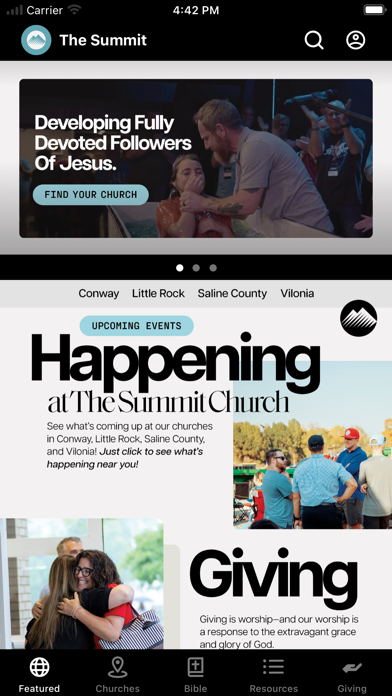 The Summit Church Arkansas Screenshot