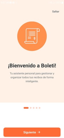 Boleti - Gestor de Gastos screenshot
