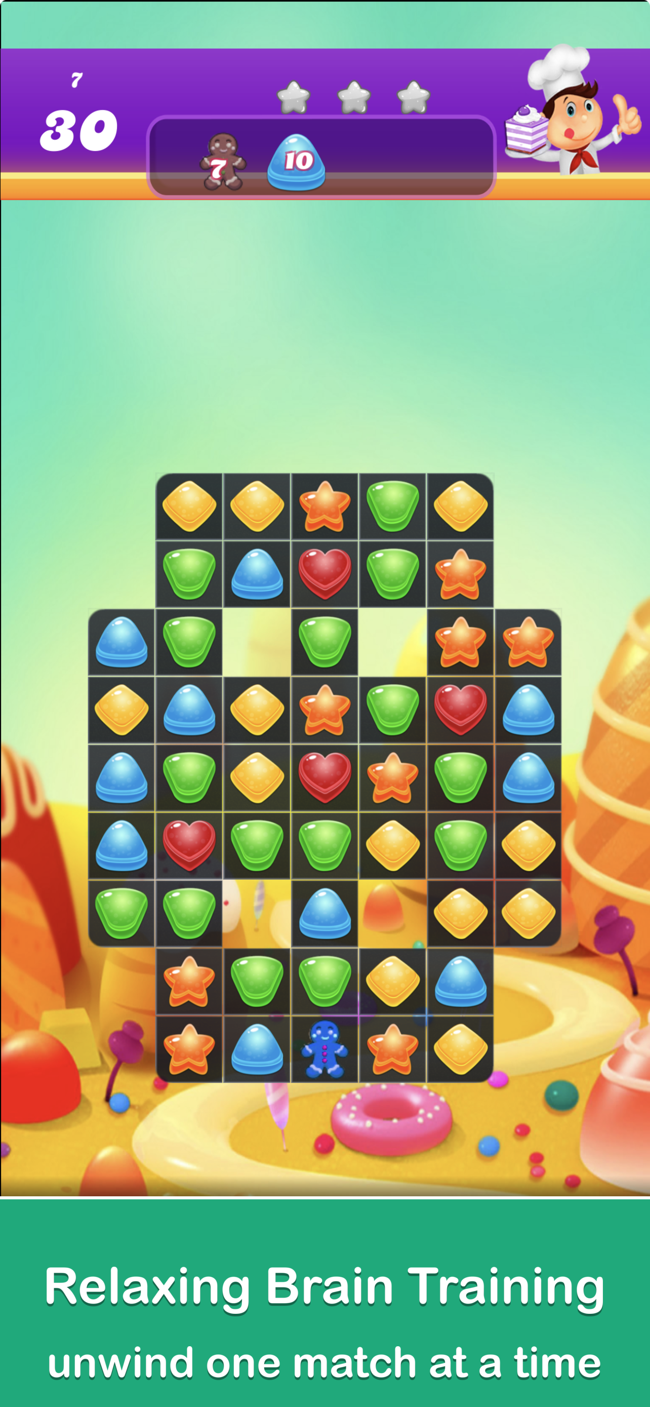 Candy Match 3: Sweet Puzzle screenshot 5