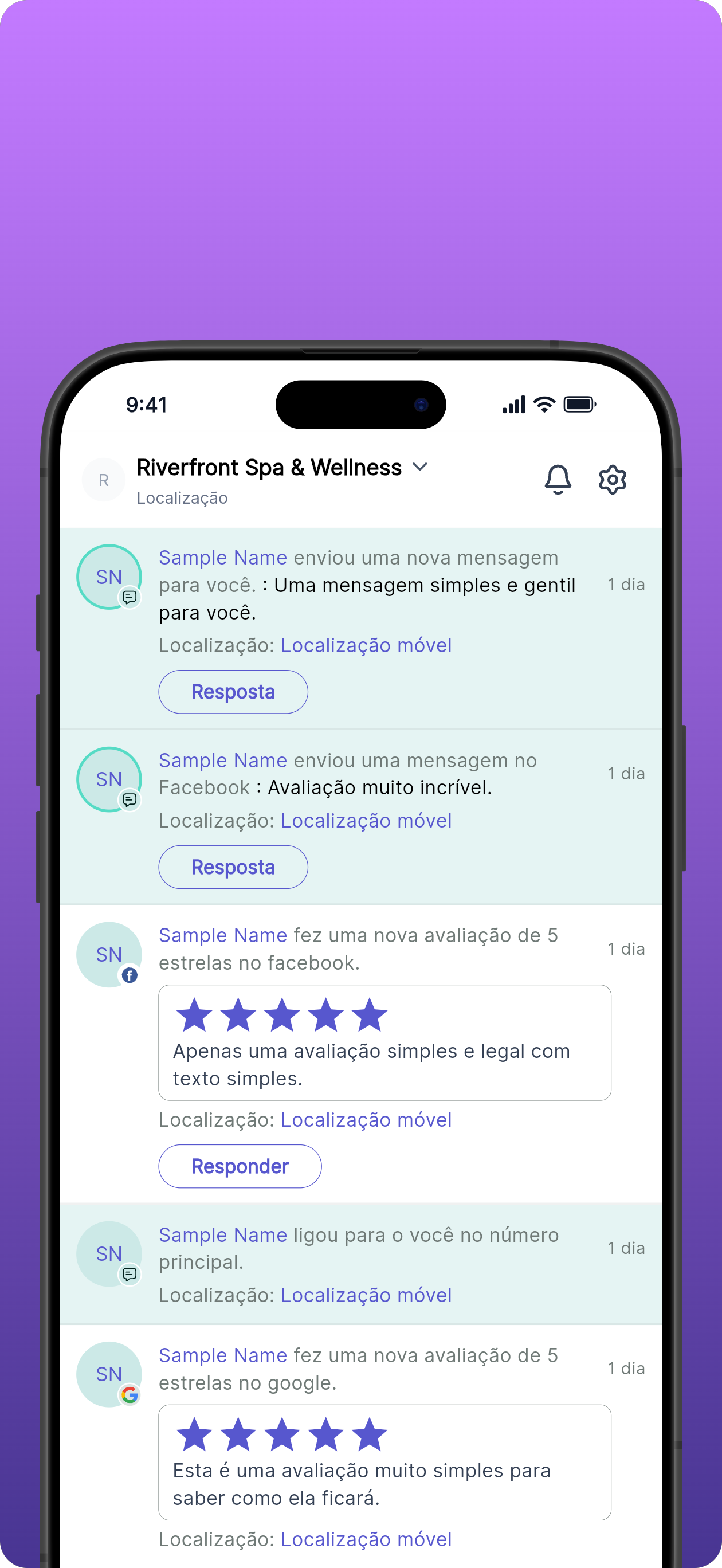 WeSales CRM screenshot 2