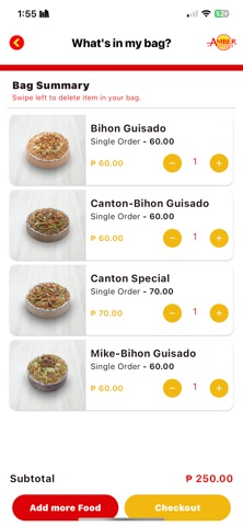 Amber Food App Screenshot 5 of 5