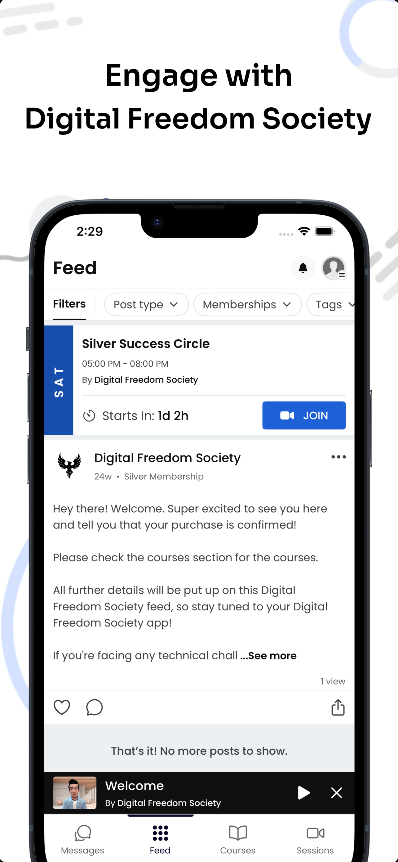 Digital Freedom Society screenshot 2