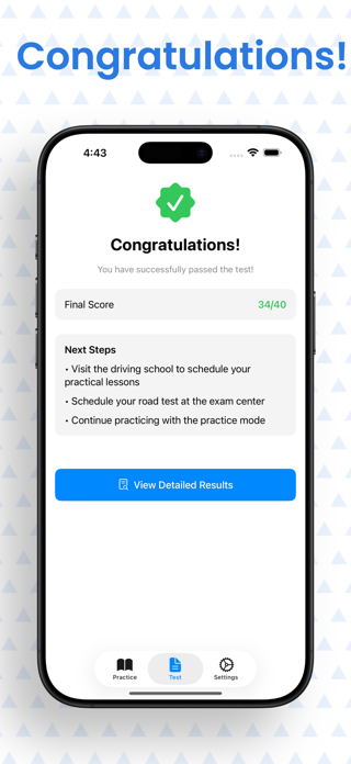 FR Driving Test Screenshot 9 of 9