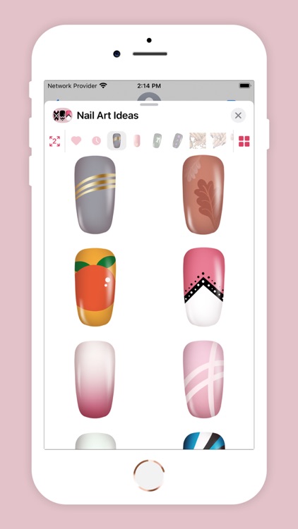 Nail Art Idea! iStickers
