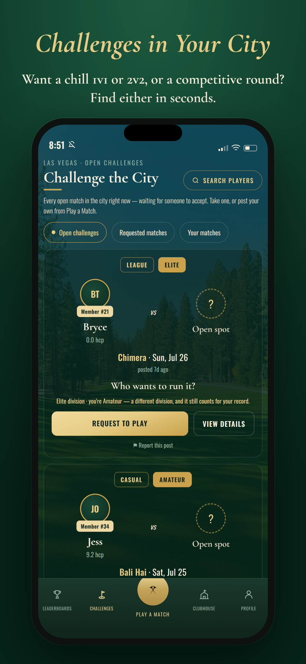 TGA TheGolfersApp screenshot 2
