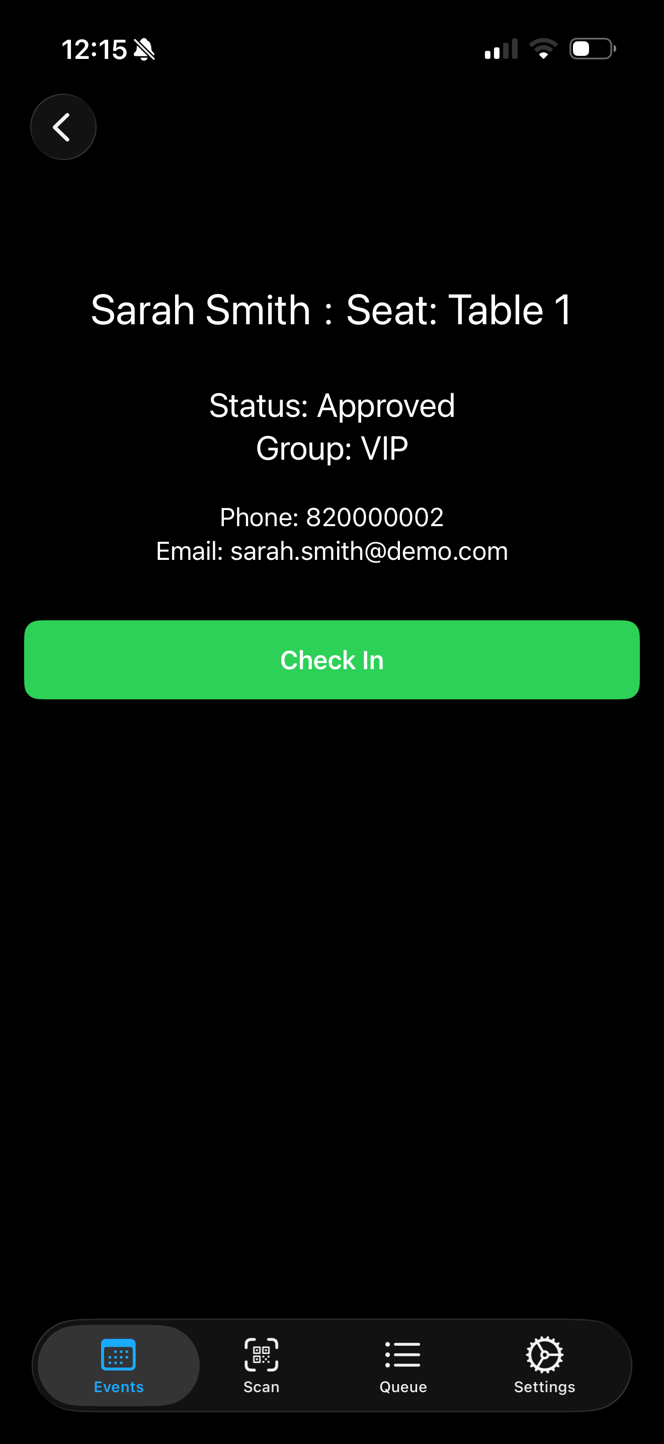 Jonamo Check-In screenshot 7