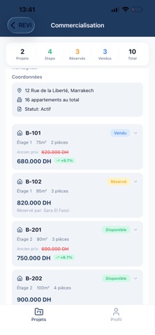REVI Invest screenshot