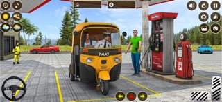 Real Tuk Tuk Rickshaw Game iPhone screenshot