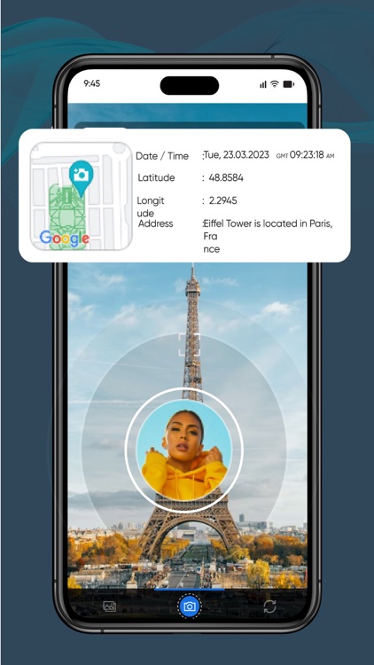 GPS Camera with Time Stamp App