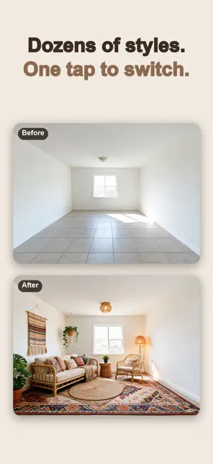HomeRestyle: AI Interior screenshot 2