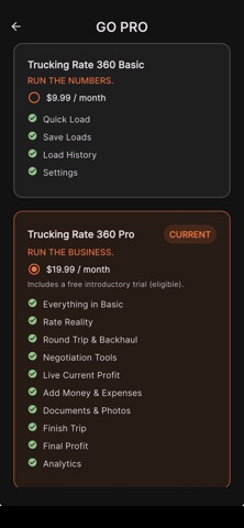 Trucking Rate 360 Screenshot 10 of 10