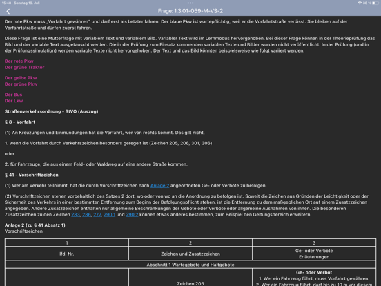 Screenshot #6 pour Fahrschule.de Lite