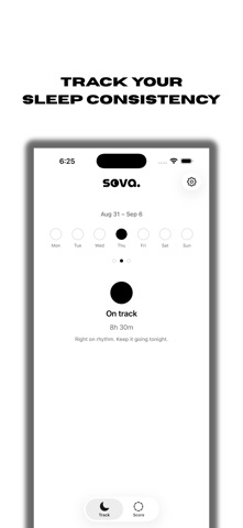 Sova: Sleep Rhythm Tracker Screenshot 1