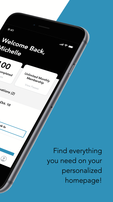 RAD Fit Studio iPhone screenshot 2 - Health & Fitness app