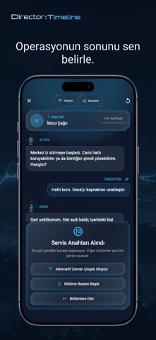 Director: Timeline iPhone screenshot