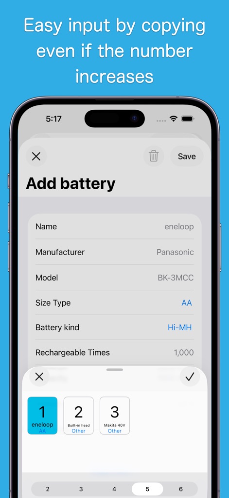Check charge count - Lifestyle App | MWM