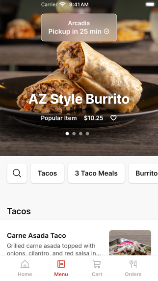 Screenshot 2 of Arcadia - Los Taquitos App
