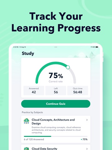 CCSP Exam Prep 2026 iPad screenshot