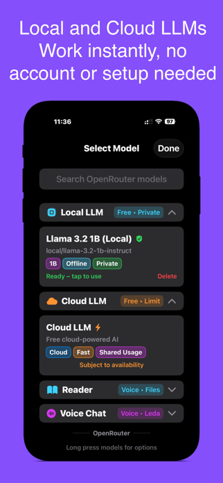 Chat LLM Screenshot 2 of 7