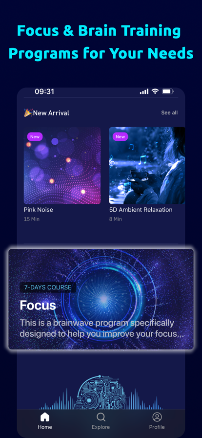 FocusBrain: ADHD & Deep Focus Screenshots