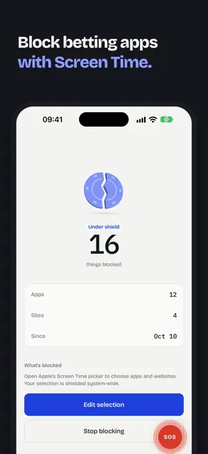 Foldd: Quit Gambling Blocker screenshot 3