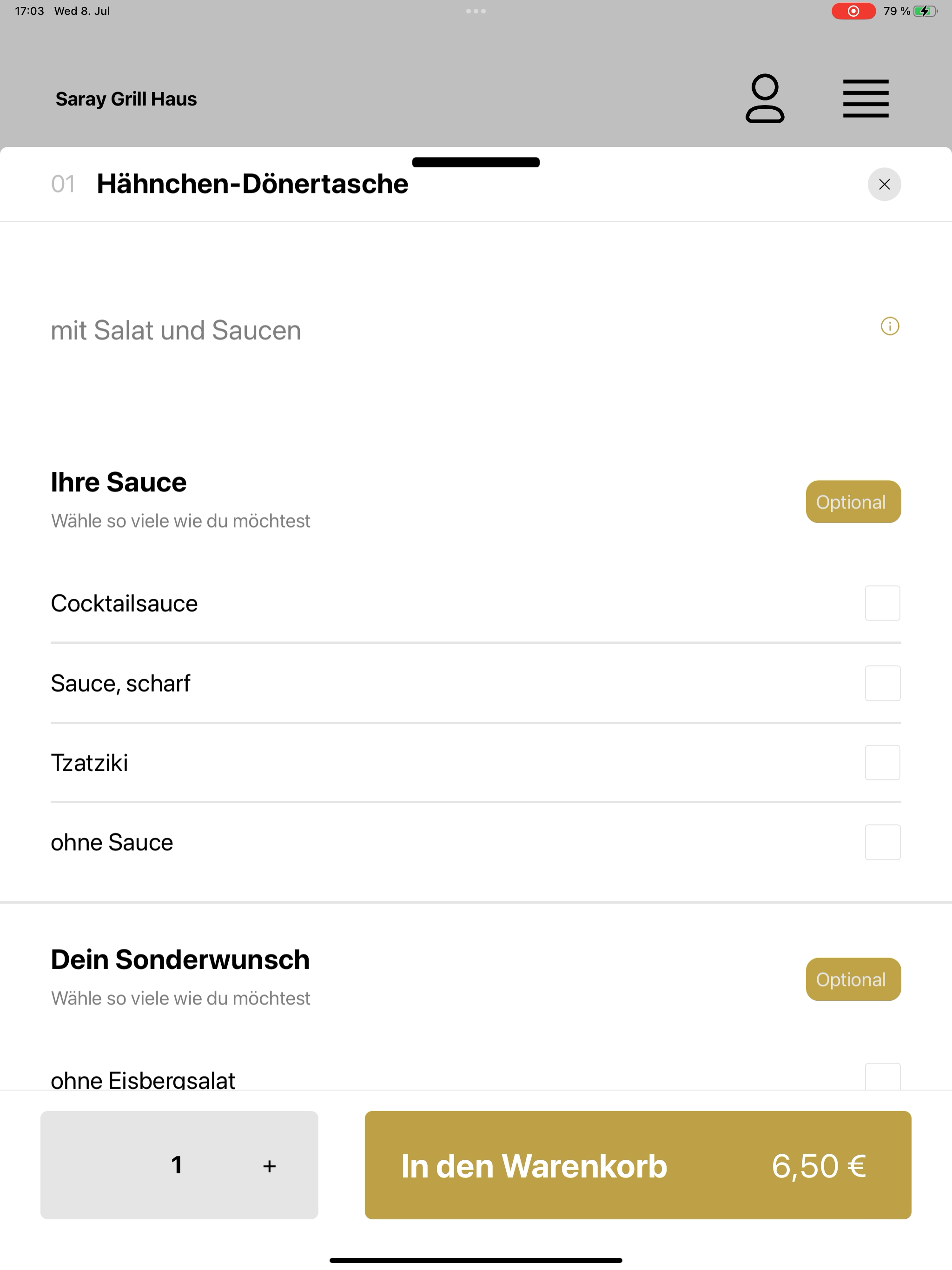 Saray Grill Haus screenshot 16