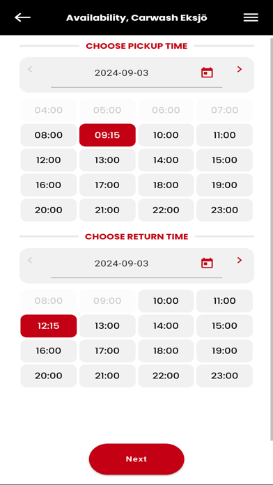 Brenderup Rental Screenshot