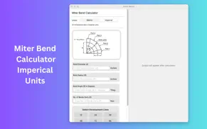 miter bend calculator iPhone Captures Décran 3