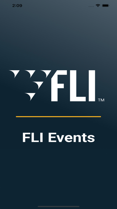 FLI Events Screenshot