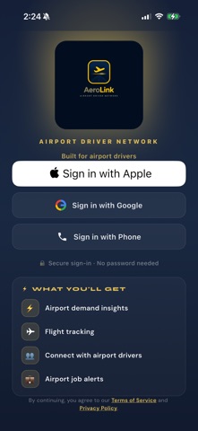 AeroLink-Driver Network Screenshot 1 of 8