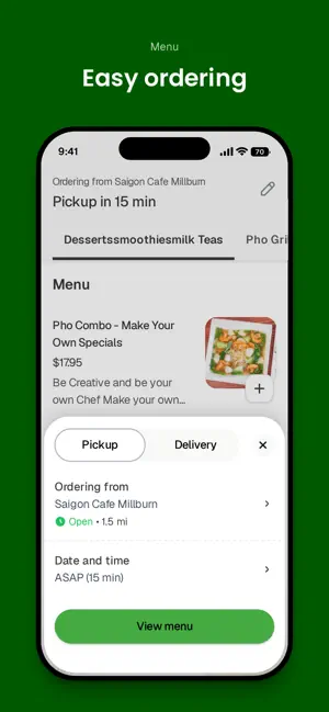 Saigon Cafe Millburn To Go screenshot 3
