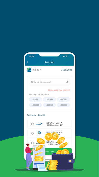 Screenshot #1 pour Baokim E-wallet