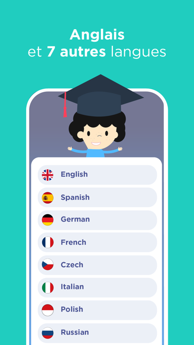 Screenshot #2 pour Mooveez : apprenez les langues
