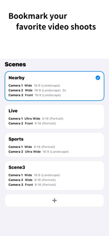 Scene vLog: Multi-lens cam Screenshot 3 of 3