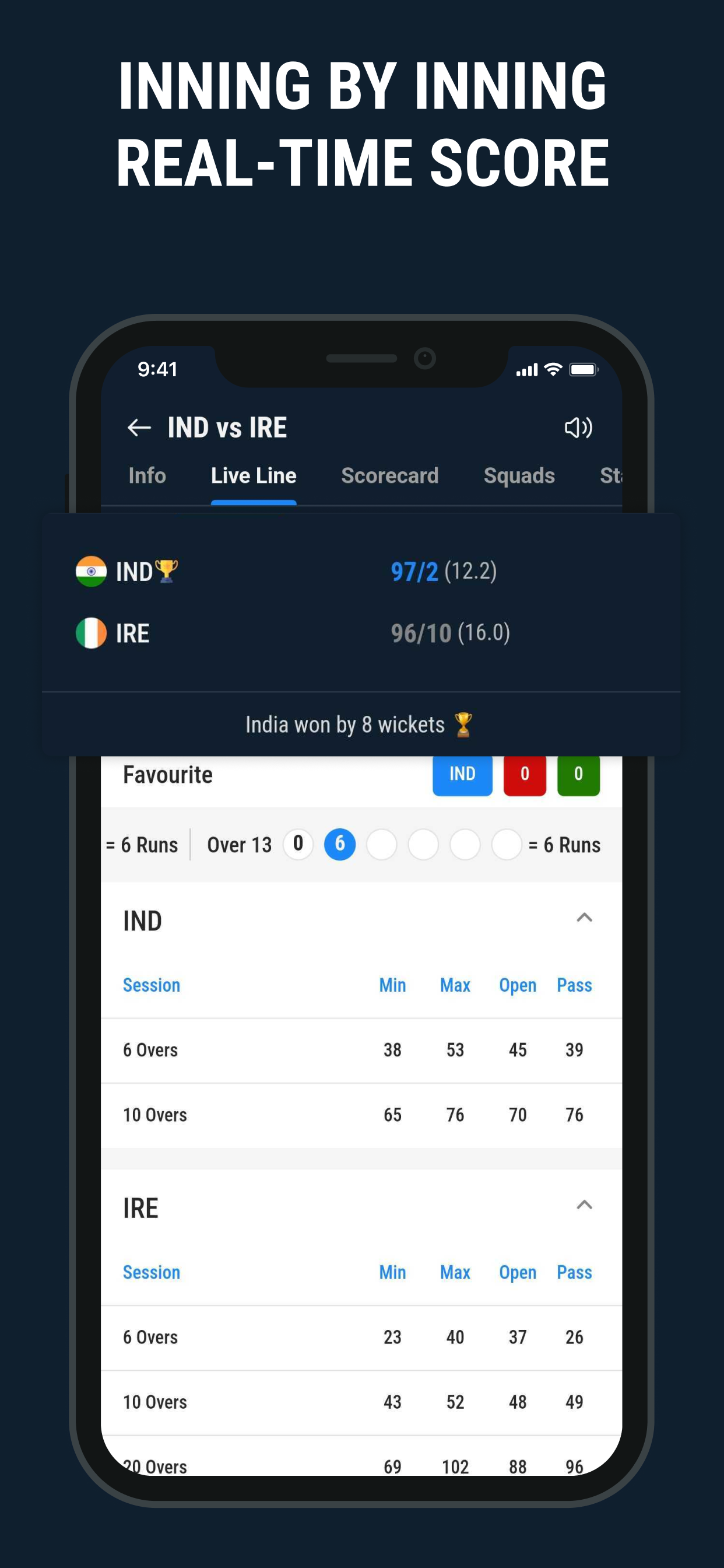 CricLive :Live Score Live line