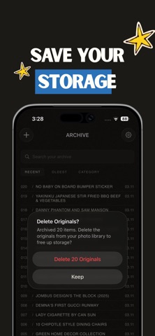 FieldNotes - Archive screenshot