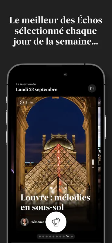 Les Echos, actualités éco screenshot 2 of 10