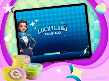 LuckyLand Casino Lite iPad screenshot