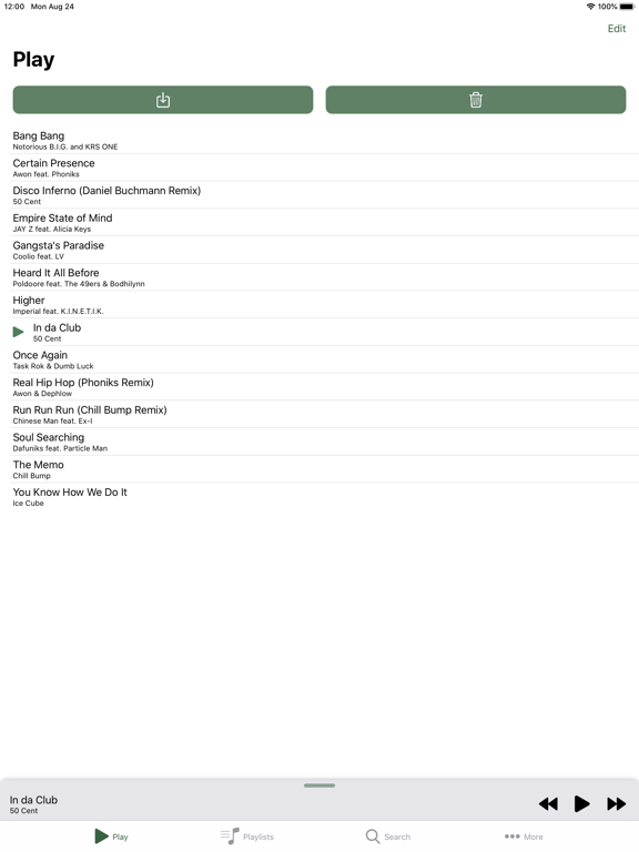 Screenshot #4 pour MPDPlayer