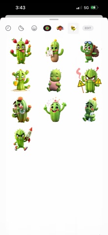 Boom Cactus Stickers Screenshot 3 of 4