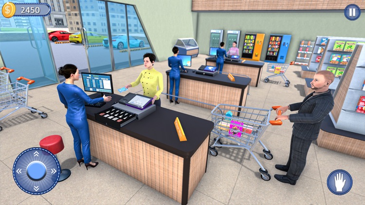 Supermarket Cashier Sim Games