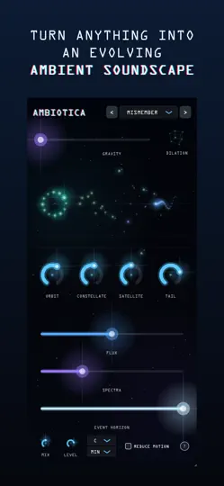 Screenshot von Ambiotica auf dem iPhone 1