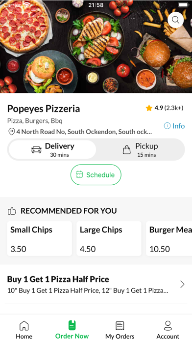 Popeyes Pizzeria Screenshot
