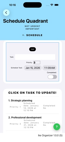Ike Organizer Screenshot 6 of 10