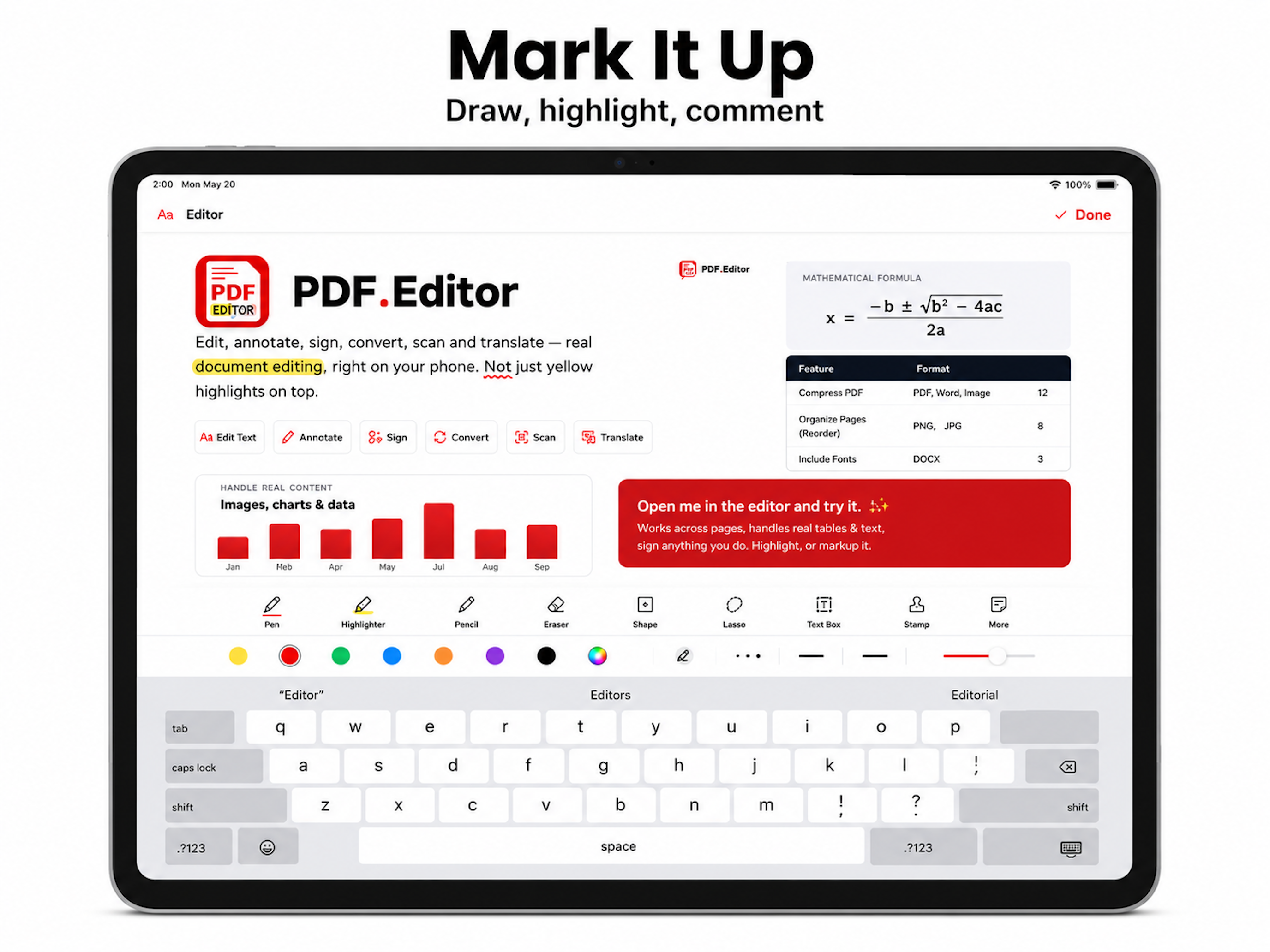 PDF Editor: eSign, Edit & Fill