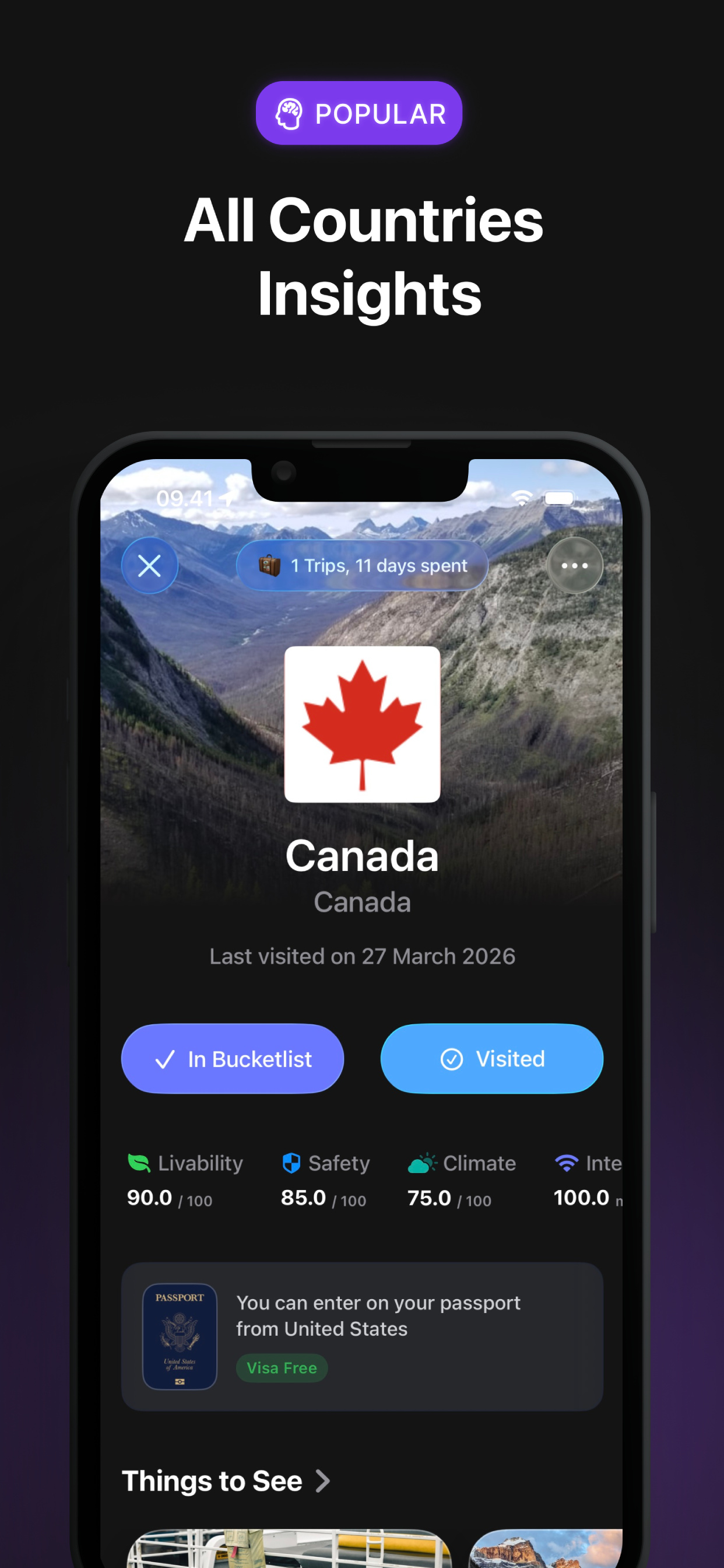 PassportPal - Travel Tracker screenshot 5