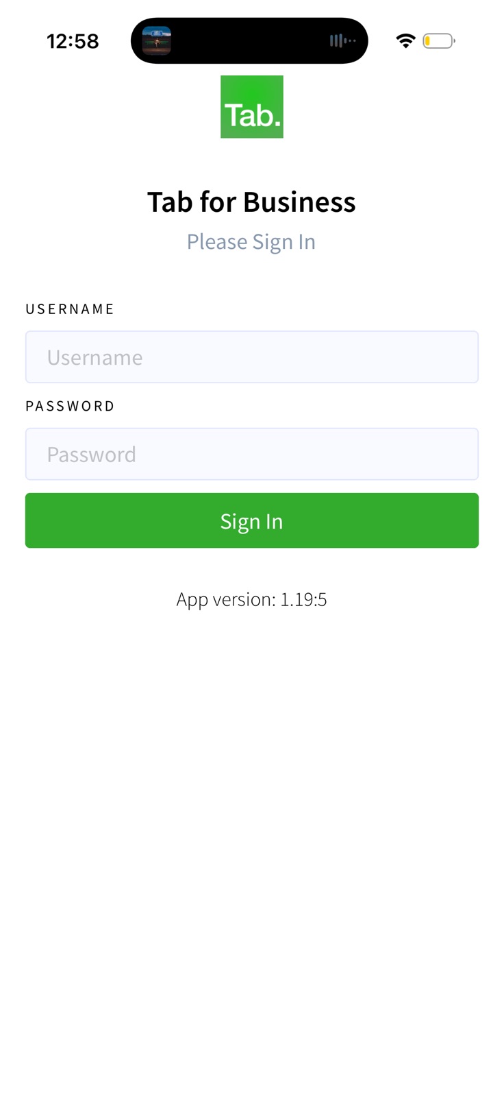 Tab (for Business) iphone screenshot 9