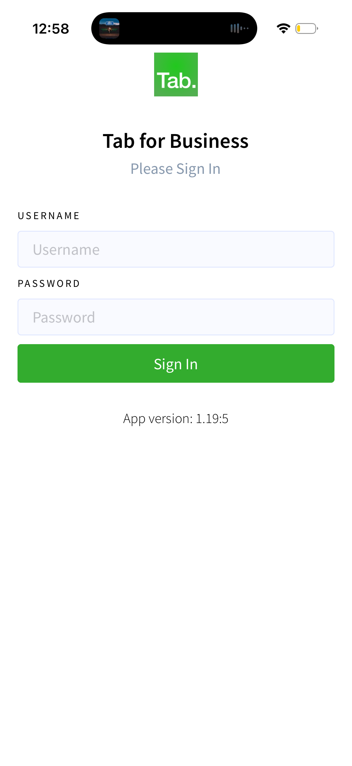 Tab (for Business) screenshot 4