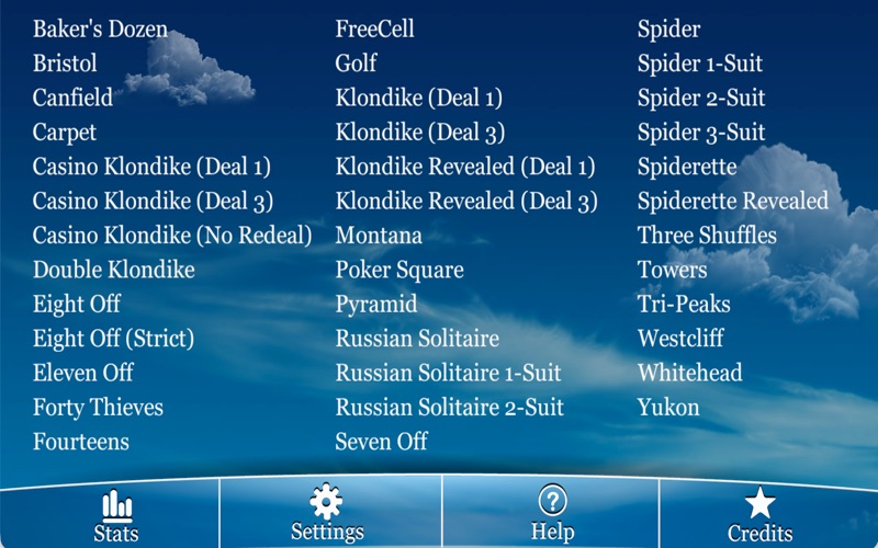 Screenshot #2 pour Eric's Ultimate Solitaire